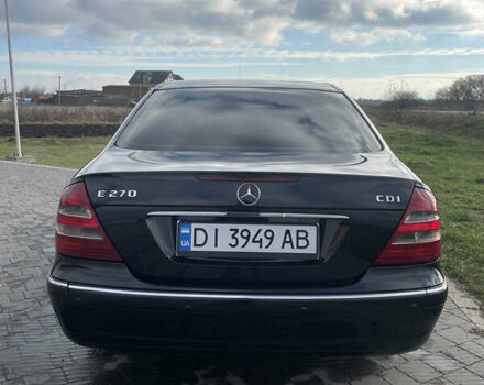 Чорний Мерседес Е-Клас, об'ємом двигуна 2.69 л та пробігом 270 тис. км за 7800 $, фото 8 на Automoto.ua