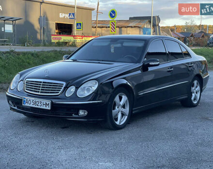 Мерседес Е-Клас 2004 у Вінниці на Automoto.ua Чорний Мерседес Е-Клас, об'ємом двигуна 3.2 л та пробігом 335 тис. км за 8500 $, фото 6 на Automoto.ua