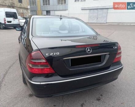 Чорний Мерседес Е-Клас, об'ємом двигуна 2.7 л та пробігом 318 тис. км за 6350 $, фото 8 на Automoto.ua