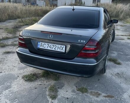Чорний Мерседес Е-Клас, об'ємом двигуна 2.2 л та пробігом 400 тис. км за 7600 $, фото 1 на Automoto.ua