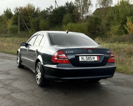 Мерседес Е-Клас 2004 у Рівному на Automoto.ua Чорний Мерседес Е-Клас, об'ємом двигуна 2.7 л та пробігом 340 тис. км за 3200 $, фото 4 на Automoto.ua