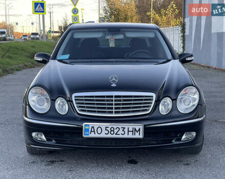Мерседес Е-Клас 2004 у Вінниці на Automoto.ua Чорний Мерседес Е-Клас, об'ємом двигуна 3.2 л та пробігом 335 тис. км за 8500 $, фото 7 на Automoto.ua