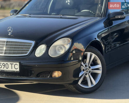 Черный Мерседес Е-Класс, объемом двигателя 1.8 л и пробегом 338 тыс. км за 6850 $, фото 1 на Automoto.ua