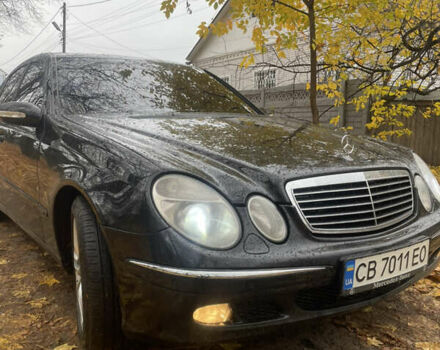 Мерседес Е-Клас 2005 у Прилуках на Automoto.ua Чорний Мерседес Е-Клас, об'ємом двигуна 1.8 л та пробігом 395 тис. км за 6499 $, фото 2 на Automoto.ua