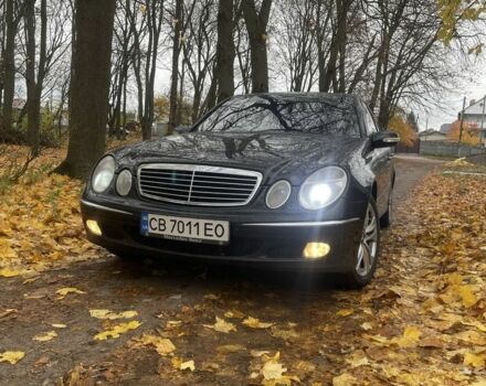 Мерседес Е-Клас 2005 у Прилуках на Automoto.ua Чорний Мерседес Е-Клас, об'ємом двигуна 1.8 л та пробігом 395 тис. км за 6499 $, фото 1 на Automoto.ua