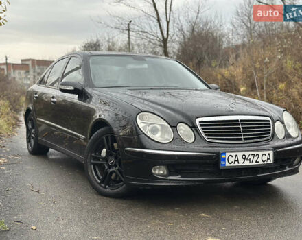Черный Мерседес Е-Класс, объемом двигателя 2.99 л и пробегом 409 тыс. км за 7200 $, фото 1 на Automoto.ua