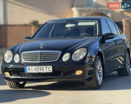 Черный Мерседес Е-Класс, объемом двигателя 1.8 л и пробегом 338 тыс. км за 6850 $, фото 2 на Automoto.ua