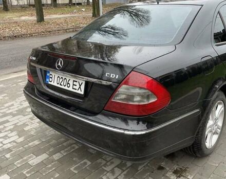 Черный Мерседес Е-Класс, объемом двигателя 3 л и пробегом 256 тыс. км за 9000 $, фото 4 на Automoto.ua
