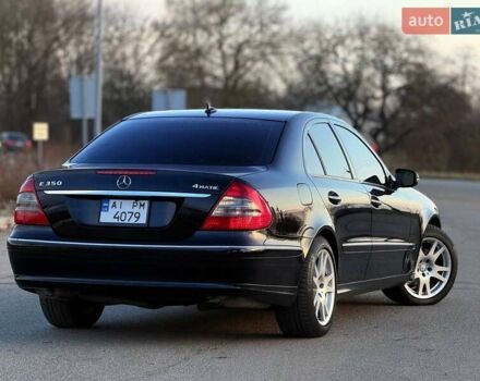 Черный Мерседес Е-Класс, объемом двигателя 3.5 л и пробегом 236 тыс. км за 10000 $, фото 6 на Automoto.ua