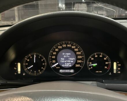 Черный Мерседес Е-Класс, объемом двигателя 3 л и пробегом 201 тыс. км за 7999 $, фото 10 на Automoto.ua