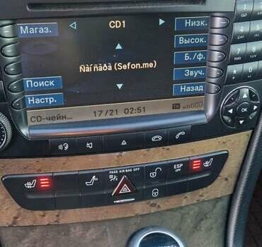 Чорний Мерседес Е-Клас, об'ємом двигуна 2.15 л та пробігом 263 тис. км за 9999 $, фото 13 на Automoto.ua