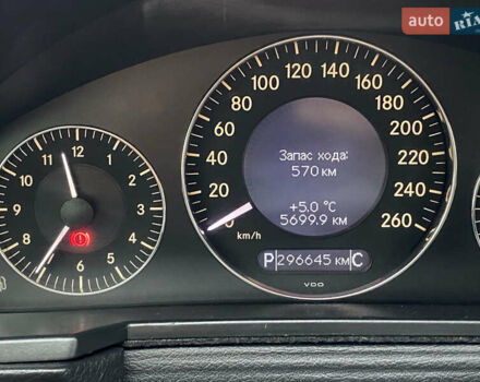 Черный Мерседес Е-Класс, объемом двигателя 2.2 л и пробегом 297 тыс. км за 8900 $, фото 23 на Automoto.ua