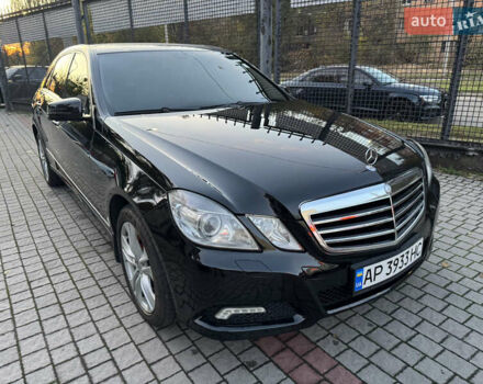 Мерседес Е-Класс 2009 в Запорожье на Automoto.ua Черный Мерседес Е-Класс, объемом двигателя 3 л и пробегом 230 тыс. км за 9500 $, фото 2 на Automoto.ua