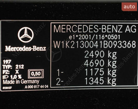 Чорний Мерседес Е-Клас, об'ємом двигуна 1.99 л та пробігом 31 тис. км за 51500 $, фото 20 на Automoto.ua