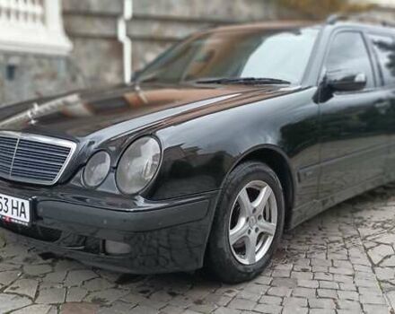 Чорний Мерседес Е-Клас, об'ємом двигуна 2.2 л та пробігом 418 тис. км за 6700 $, фото 4 на Automoto.ua