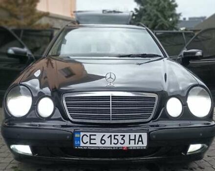Чорний Мерседес Е-Клас, об'ємом двигуна 2.2 л та пробігом 418 тис. км за 6700 $, фото 19 на Automoto.ua