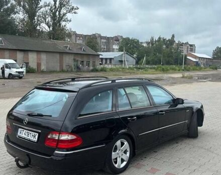 Черный Мерседес Е-Класс, объемом двигателя 3.22 л и пробегом 327 тыс. км за 9000 $, фото 3 на Automoto.ua