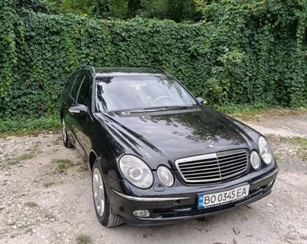 Черный Мерседес Е-Класс, объемом двигателя 3.2 л и пробегом 375 тыс. км за 7100 $, фото 2 на Automoto.ua