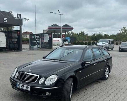 Черный Мерседес Е-Класс, объемом двигателя 3.22 л и пробегом 327 тыс. км за 9000 $, фото 1 на Automoto.ua