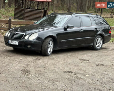 Черный Мерседес Е-Класс, объемом двигателя 2.99 л и пробегом 430 тыс. км за 8400 $, фото 8 на Automoto.ua