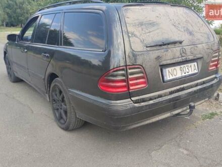 Чорний Мерседес Е-Клас, об'ємом двигуна 2.2 л та пробігом 350 тис. км за 2200 $, фото 1 на Automoto.ua