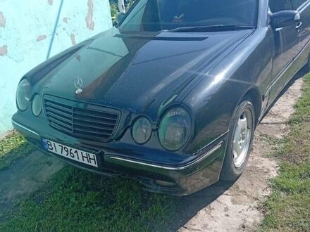 Мерседес Е-Клас 2001 у Чернухах на Automoto.ua Чорний Мерседес Е-Клас, об'ємом двигуна 2.1 л та пробігом 380 тис. км за 3200 $, фото 1 на Automoto.ua