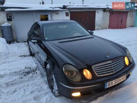 Черный Мерседес Е-Класс, объемом двигателя 2.69 л и пробегом 442 тыс. км за 6299 $, фото 1 на Automoto.ua