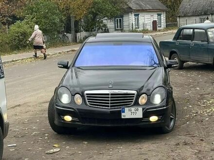 Черный Мерседес Е-Класс, объемом двигателя 2.69 л и пробегом 280 тыс. км за 5800 $, фото 1 на Automoto.ua