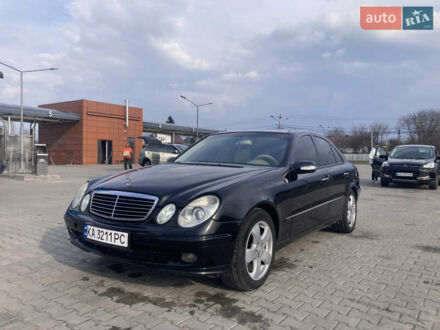 Мерседес Е-Класс 2002 в Боярка на Automoto.ua Черный Мерседес Е-Класс, объемом двигателя 2.6 л и пробегом 450 тыс. км за 5000 $, фото 1 на Automoto.ua