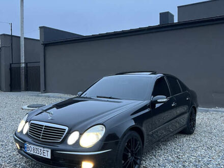 Чорний Мерседес Е-Клас, об'ємом двигуна 2.69 л та пробігом 314 тис. км за 7500 $, фото 1 на Automoto.ua