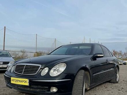 Черный Мерседес Е-Класс, объемом двигателя 2.69 л и пробегом 322 тыс. км за 5650 $, фото 1 на Automoto.ua