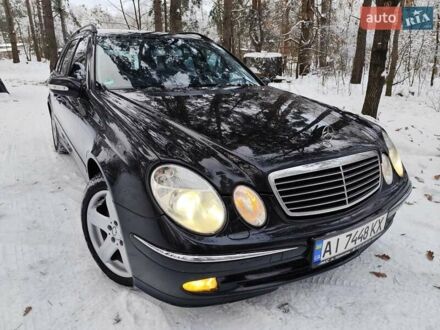 Черный Мерседес Е-Класс, объемом двигателя 3.22 л и пробегом 300 тыс. км за 5900 $, фото 1 на Automoto.ua