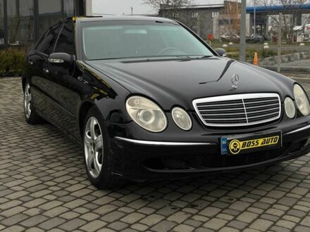 Чорний Мерседес Е-Клас, об'ємом двигуна 2.2 л та пробігом 372 тис. км за 5900 $, фото 1 на Automoto.ua