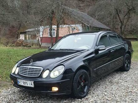 Черный Мерседес Е-Класс, объемом двигателя 2.7 л и пробегом 310 тыс. км за 5500 $, фото 1 на Automoto.ua