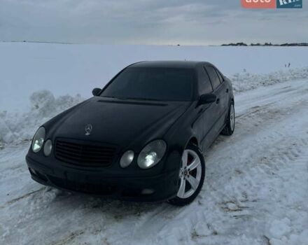 Черный Мерседес Е-Класс, объемом двигателя 3.22 л и пробегом 378 тыс. км за 7600 $, фото 1 на Automoto.ua