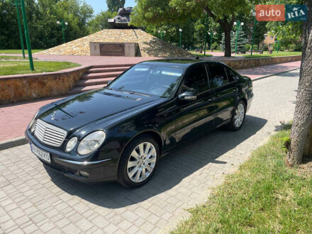 Мерседес Е-Класс 2003 в Могилев-Подольском на Automoto.ua Черный Мерседес Е-Класс, объемом двигателя 3.2 л и пробегом 300 тыс. км за 9500 $, фото 1 на Automoto.ua