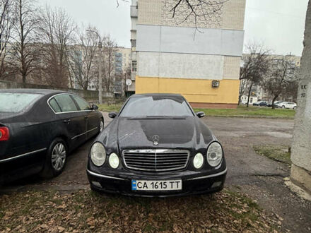 Чорний Мерседес Е-Клас, об'ємом двигуна 1.8 л та пробігом 290 тис. км за 4650 $, фото 1 на Automoto.ua