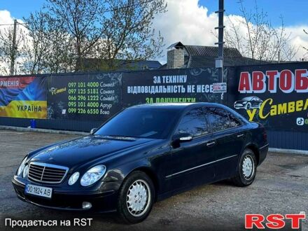 Черный Мерседес Е-Класс, объемом двигателя 2.2 л и пробегом 0 тыс. км за 5500 $, фото 1 на Automoto.ua