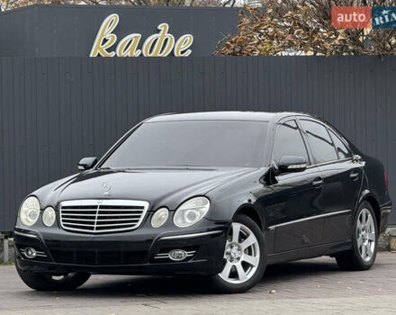 Черный Мерседес Е-Класс, объемом двигателя 1.8 л и пробегом 220 тыс. км за 6750 $, фото 1 на Automoto.ua