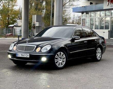 Мерседес Е-Класс 2003 в Кременчуге на Automoto.ua Черный Мерседес Е-Класс, объемом двигателя 2.6 л и пробегом 250 тыс. км за 5500 $, фото 1 на Automoto.ua