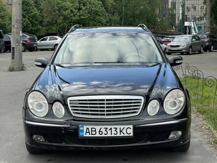 Мерседес Е-Клас 2003 у Києві на Automoto.ua Чорний Мерседес Е-Клас, об'ємом двигуна 2.7 л та пробігом 443 тис. км за 5500 $, фото 1 на Automoto.ua