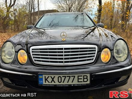 Мерседес Е-Клас 2003 у Харкові на Automoto.ua Чорний Мерседес Е-Клас, об'ємом двигуна 32 л та пробігом 200 тис. км за 8000 $, фото 1 на Automoto.ua