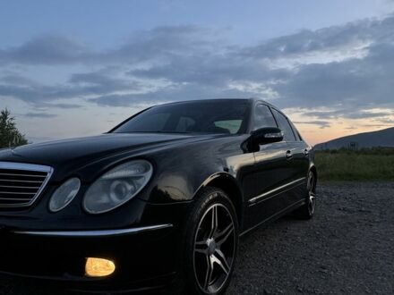 Мерседес Е-Класс 2004 в Виноградове на Automoto.ua Черный Мерседес Е-Класс, объемом двигателя 2.7 л и пробегом 337 тыс. км за 3850 $, фото 1 на Automoto.ua