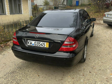 Чорний Мерседес Е-Клас, об'ємом двигуна 1.8 л та пробігом 268 тис. км за 7500 $, фото 1 на Automoto.ua