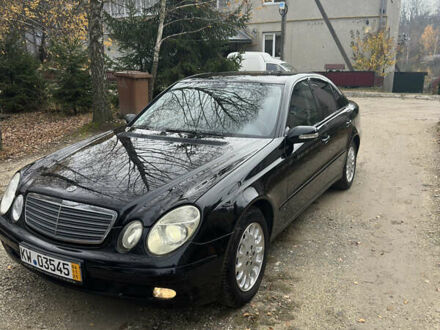 Черный Мерседес Е-Класс, объемом двигателя 1.8 л и пробегом 267 тыс. км за 6950 $, фото 1 на Automoto.ua