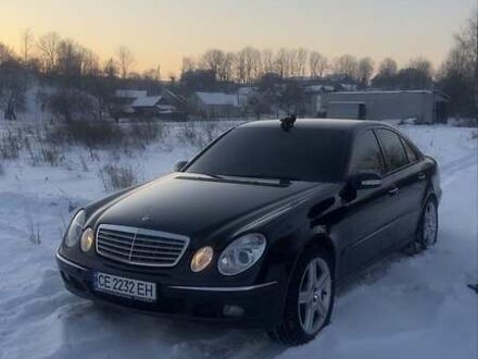 Черный Мерседес Е-Класс, объемом двигателя 3.2 л и пробегом 350 тыс. км за 7500 $, фото 1 на Automoto.ua