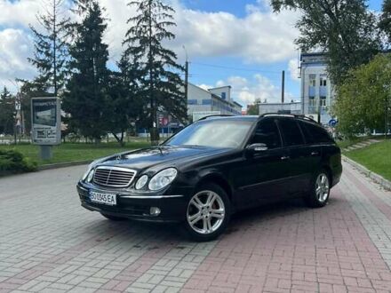 Черный Мерседес Е-Класс, объемом двигателя 3.22 л и пробегом 370 тыс. км за 6500 $, фото 1 на Automoto.ua