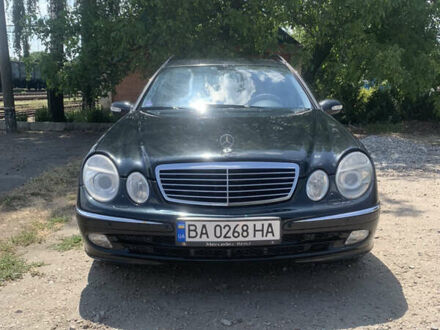 Мерседес Е-Класс 2004 в Помошная на Automoto.ua Черный Мерседес Е-Класс, объемом двигателя 2.7 л и пробегом 295 тыс. км за 7500 $, фото 1 на Automoto.ua