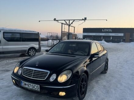 Чорний Мерседес Е-Клас, об'ємом двигуна 2.2 л та пробігом 3 тис. км за 3350 $, фото 1 на Automoto.ua