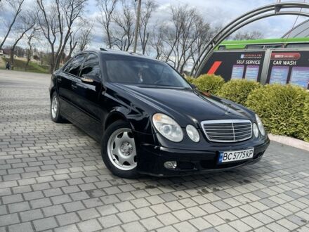 Мерседес Е-Класс 2004 в Самборе на Automoto.ua Черный Мерседес Е-Класс, объемом двигателя 1.8 л и пробегом 226 тыс. км за 5200 $, фото 1 на Automoto.ua